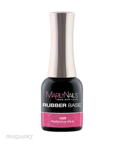 Rubber Base - 10 Reflective Pink 7ml