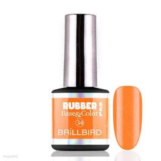 Rubber Gel Base&Color - 34 - 8ml